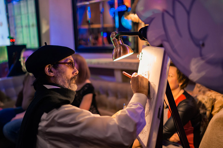 Эстетичная фотосъемка корпоратива в стиле Cocktail