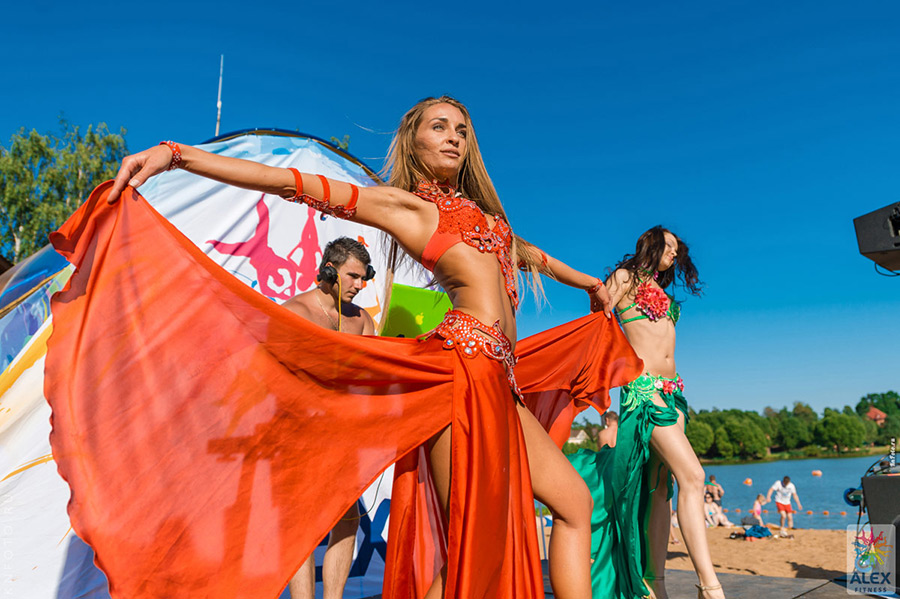 Репортаж с пляжного мероприятия Alex Fitness — Open Air ивента